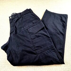 First Tactical Pants Men's 36x30 V2 Ripstop Navy Blue Work Uniform Utility EMT